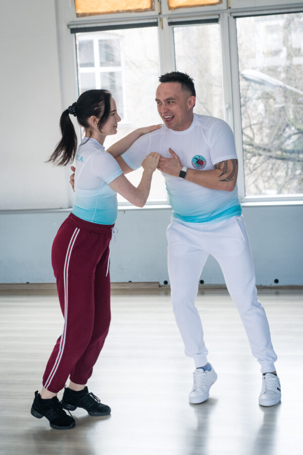 Niebieska Koszulka Sportowa